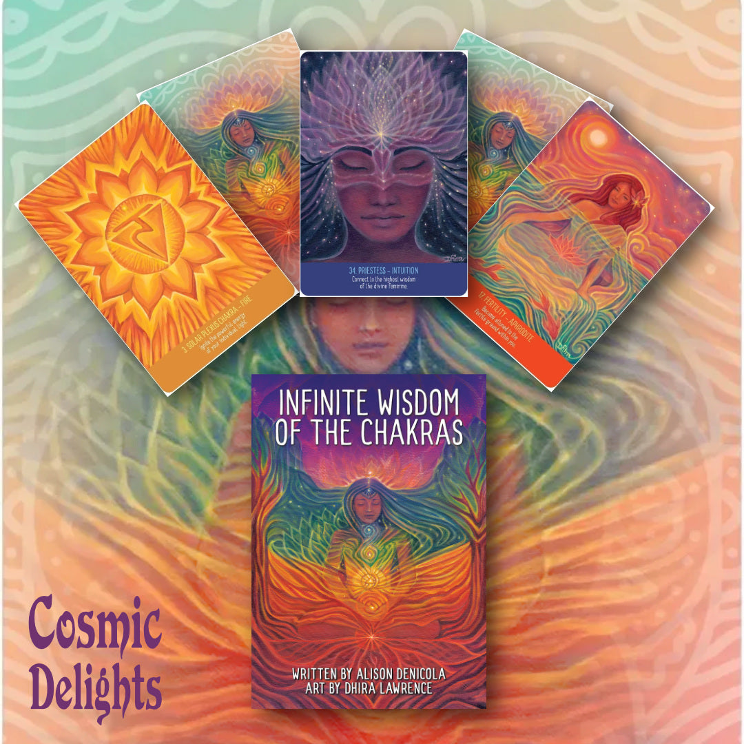 INFINITE WISDOM OF THE CHAKRAS Oracle – Cosmic Delights
