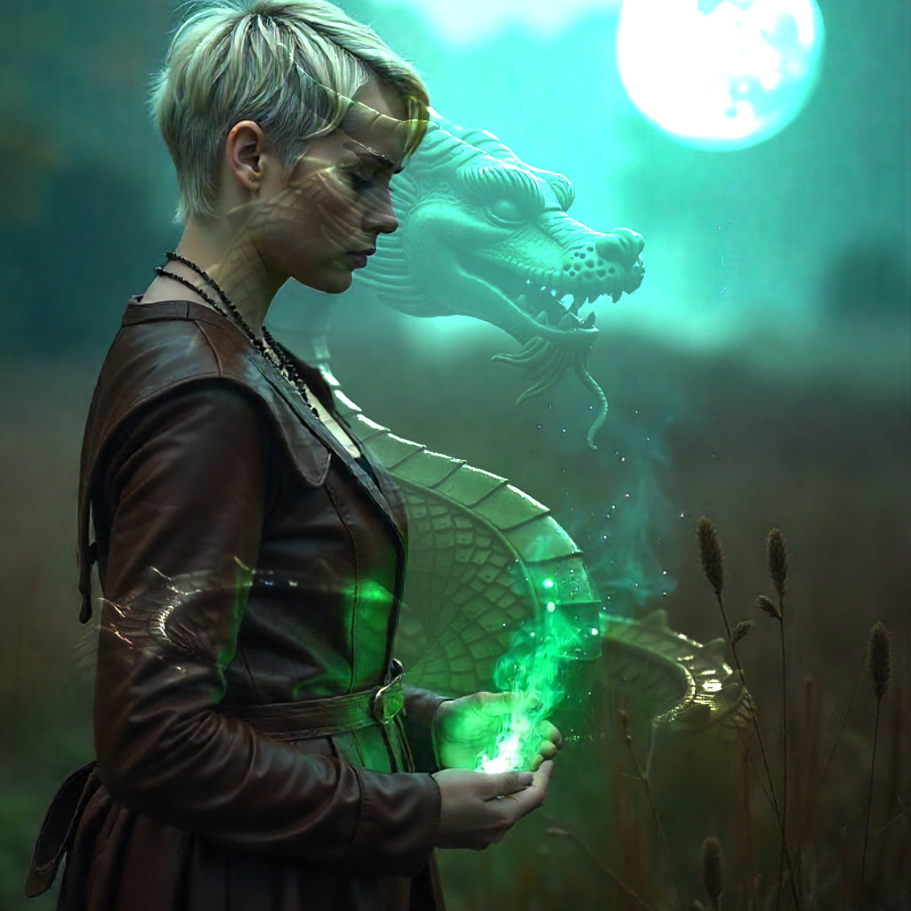 Snake Dragon Jade: Three Cool Spell For Peace & Empowerment