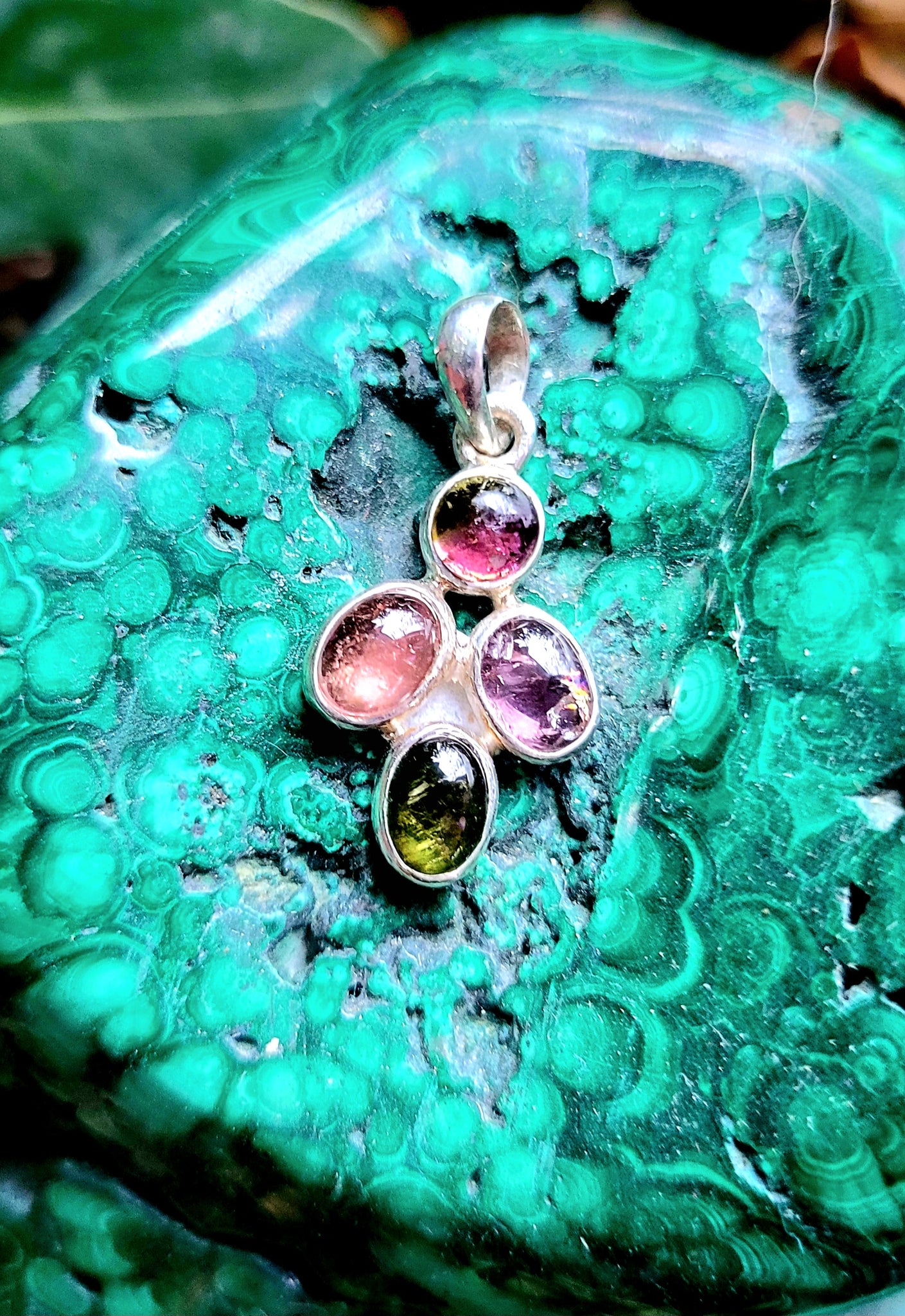 Watermellon Tourmaline Pendant