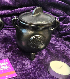 Small Tree of Life Cast Iron Cauldron