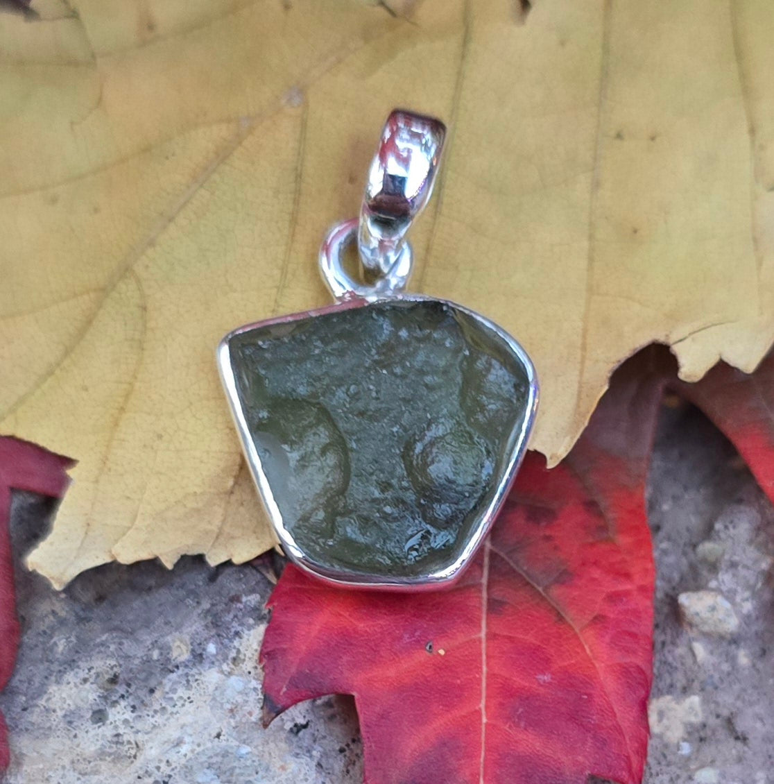 Moldavite Pendant