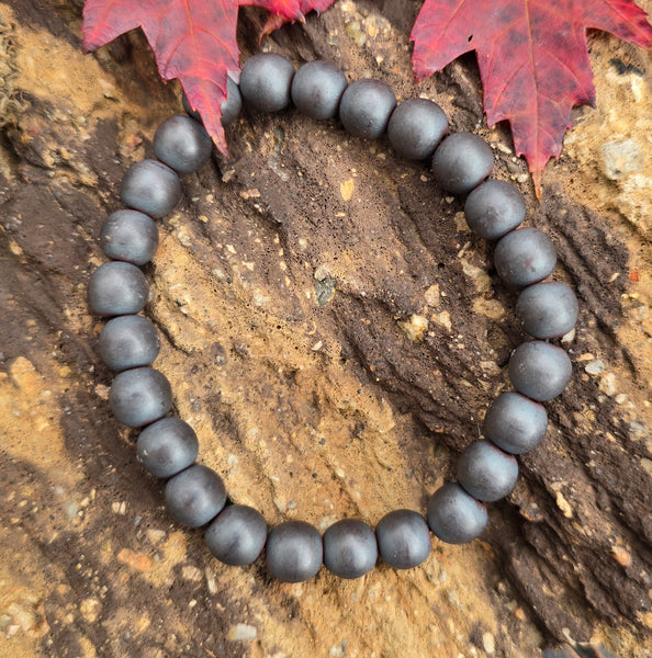 Hematite Bracelet (8mm Mat Finish)