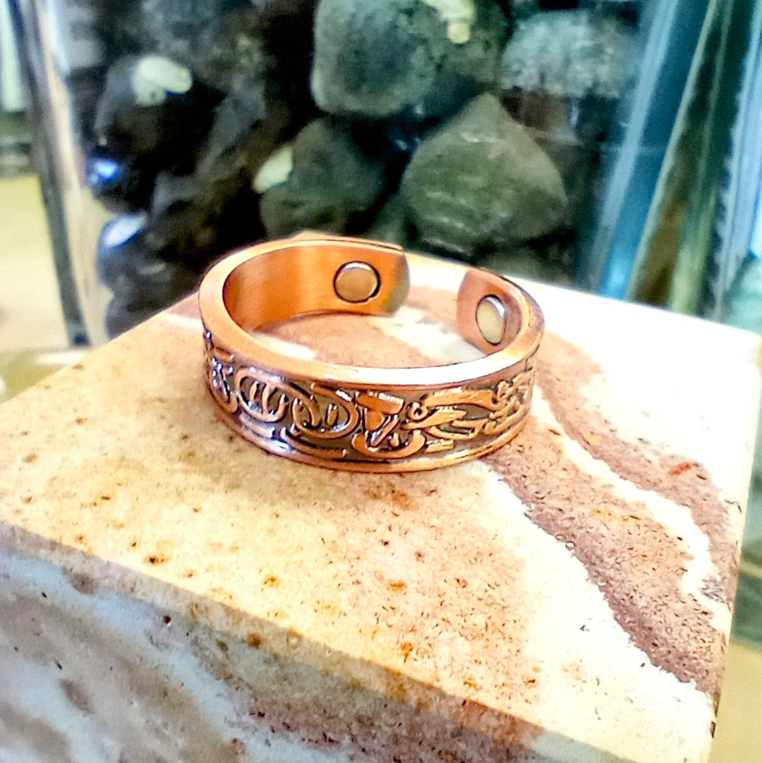 THERAPEUTIC COPPER MAGNETIC RINGS