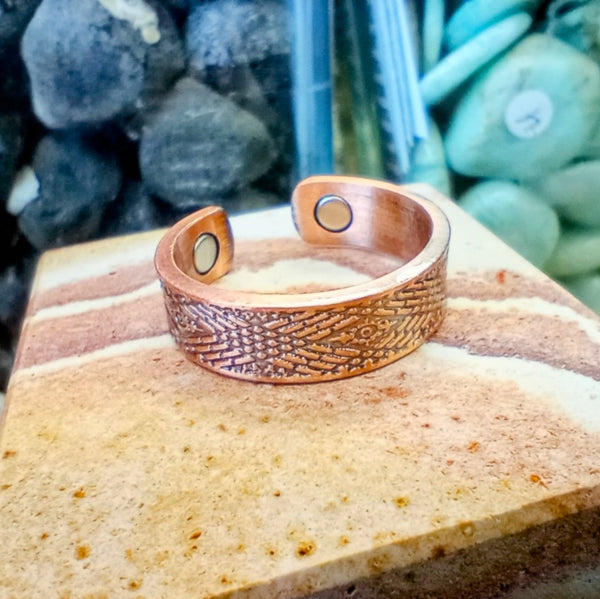 THERAPEUTIC COPPER MAGNETIC RINGS
