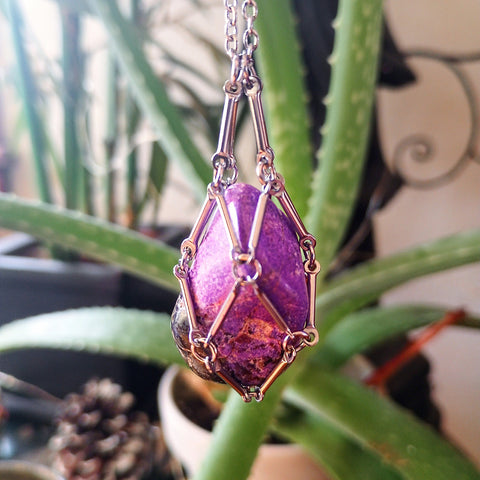 Crystal Cage Pendant