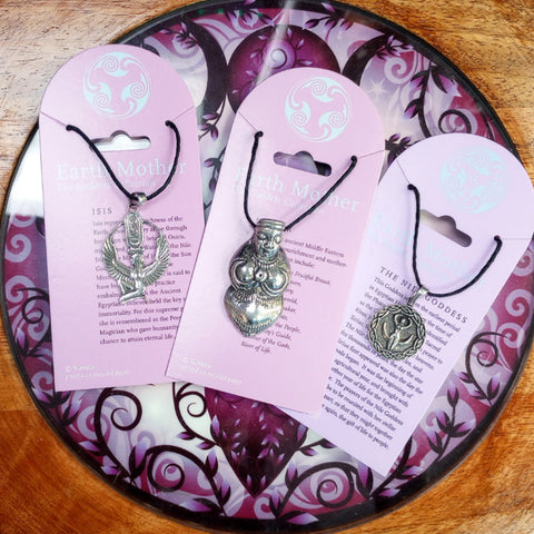 Earth Mother Goddess Collection Pendants Necklaces