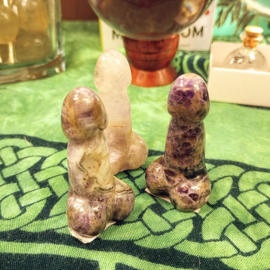 Crystal Phalluses For Fertility Magic