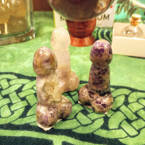 Crystal Phalluses For Fertility Magic