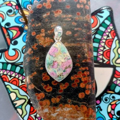 Ruby Fuchsite Pendant!
