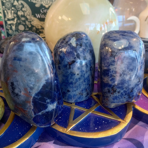 Sodalite Freeform Crystals