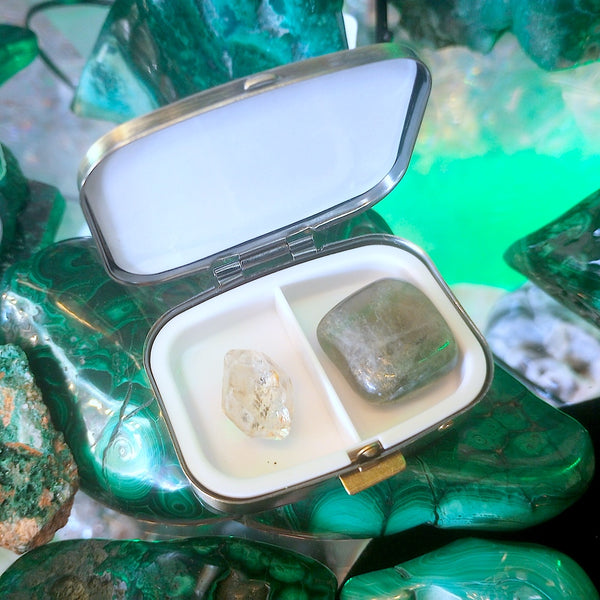 Vintage Mermaid Pillbox
