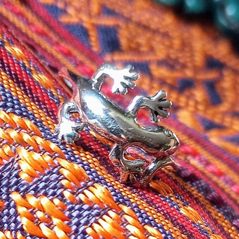 Lizard Ring Sterling Silver