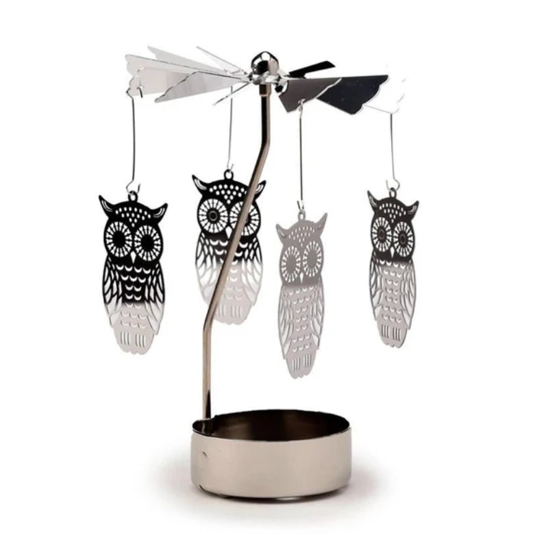 Tea Light Spinners - Owl Skull Fairy Wolf Dragon