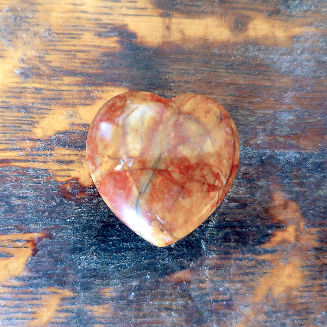 Red Creek Jasper Hearts