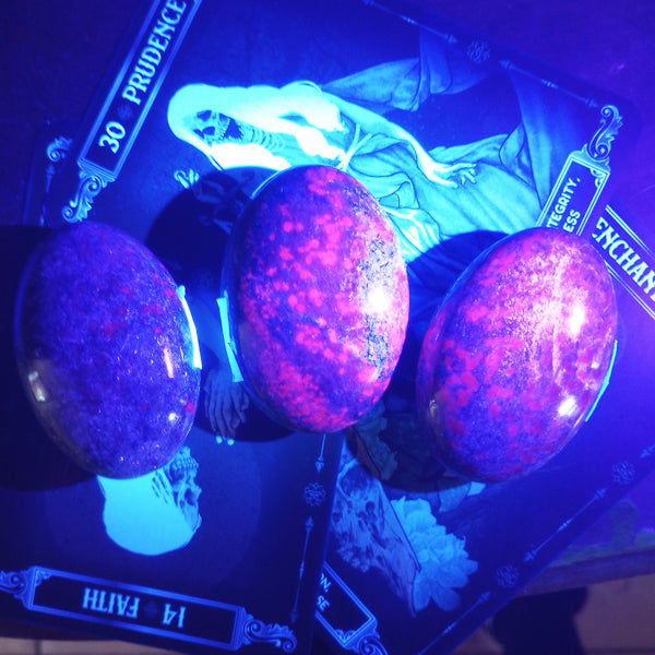 Ruby Kyanite Palm Stones