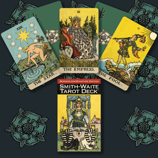 Smith-Waite® Tarot Deck Borderless Miniature Edition