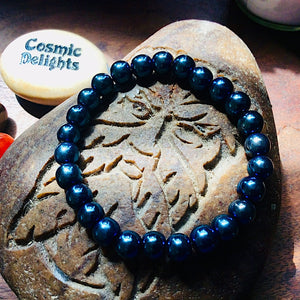 Blue Hematite Bracelet