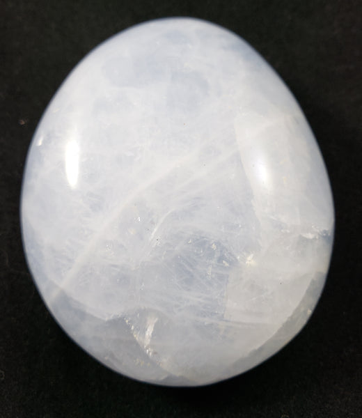 Blue Calcite Palm Stone