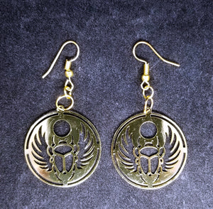 Scarab Earrings