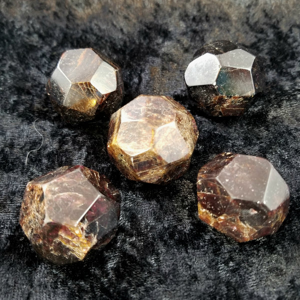 Faceted Almandine Garnet