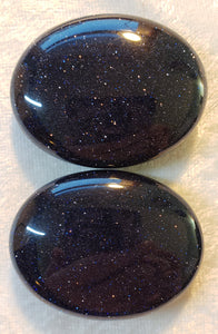 Blue Goldstone Palmstones