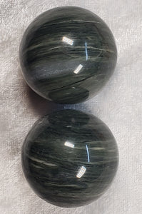 Green Hair Jasper Sphere