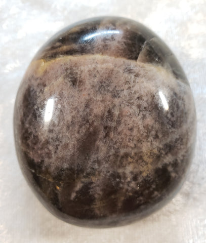 Black Moonstone Palm Stone