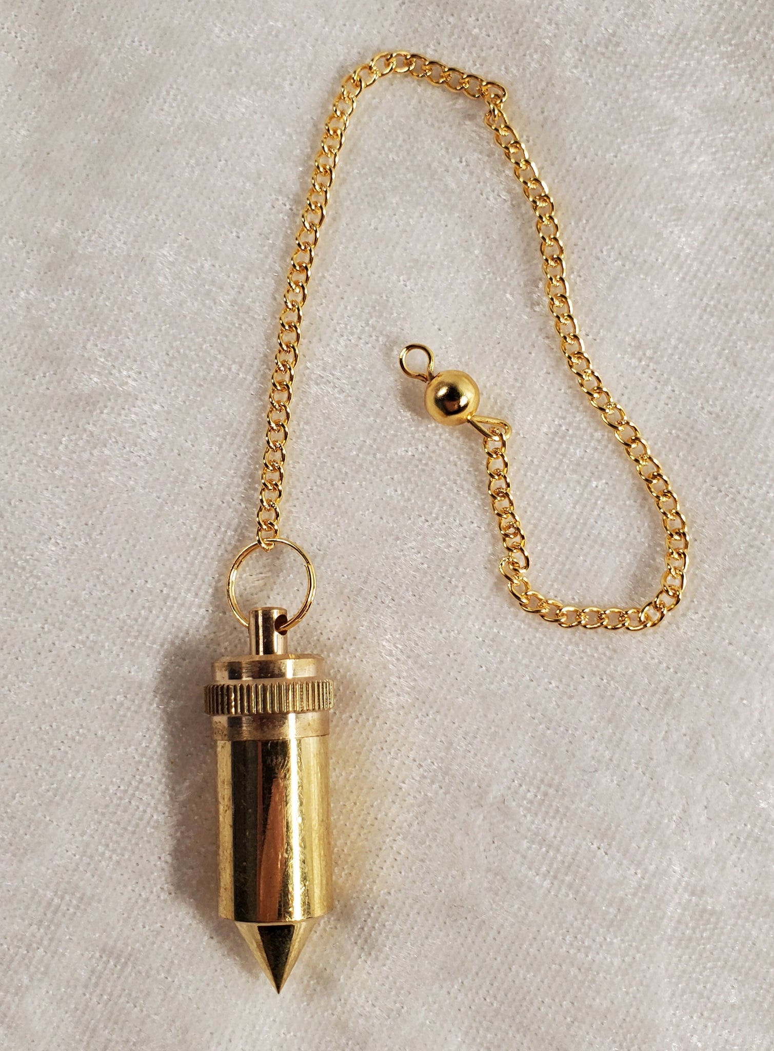 Brass Pendulum with Chamber