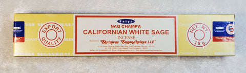 California White Sage Satya Incense