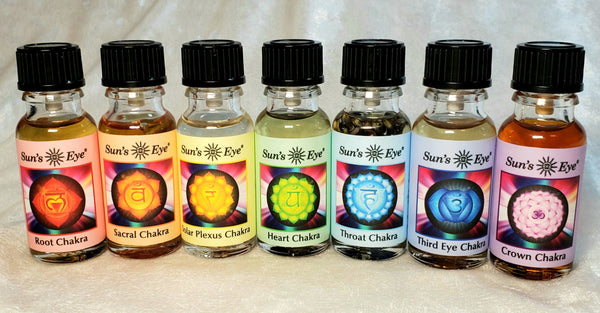 Chakra Oils by Sun's Eye