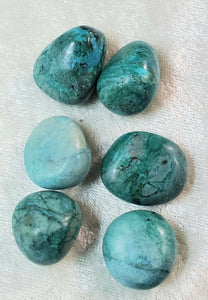 Chrysocolla Tumbled