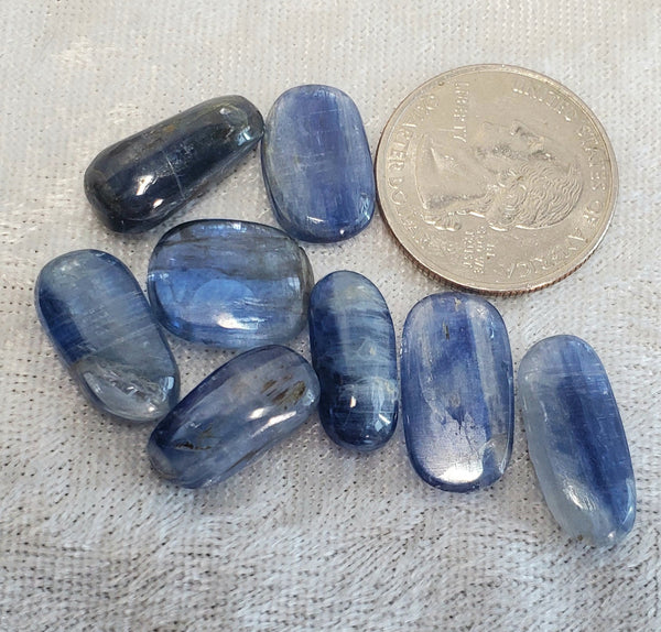 Blue Kyanite Small Gemmy Tumbled