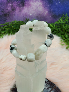 Rainbow Moonstone Chunky Delight Bracelet