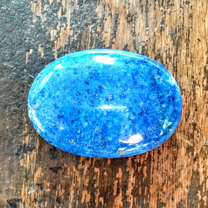 Azurite Palm Stone