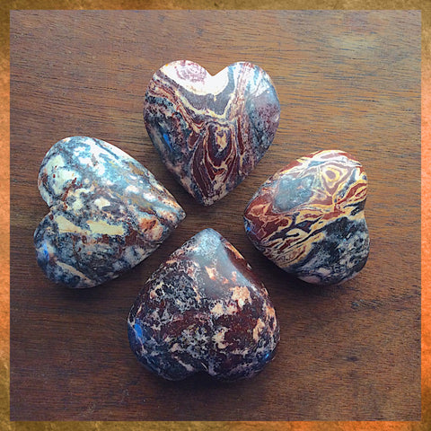 Batik Jasper Hearts