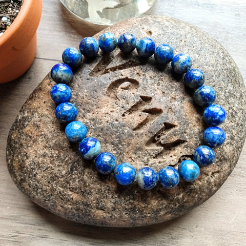 Lapis lazuli "Cosmic Wisdom" Bracelet