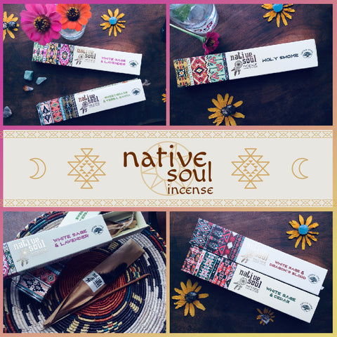 Native Soul Incense Smudge Sticks