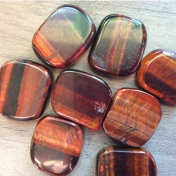 Red Tiger Eye Mini Rounds