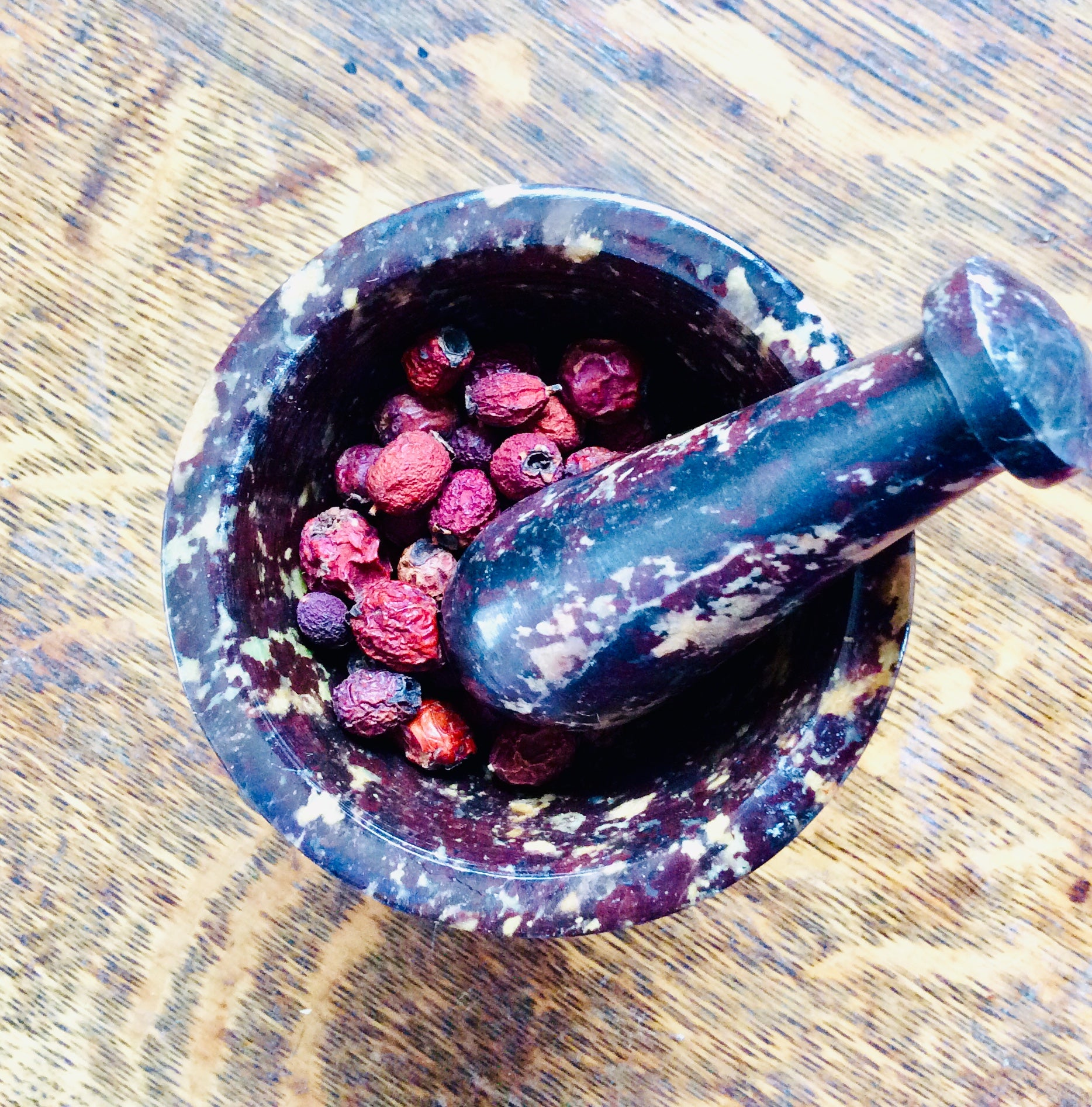 Mortar and Pestle in Soapstone