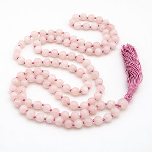 Rose Quartz Mala